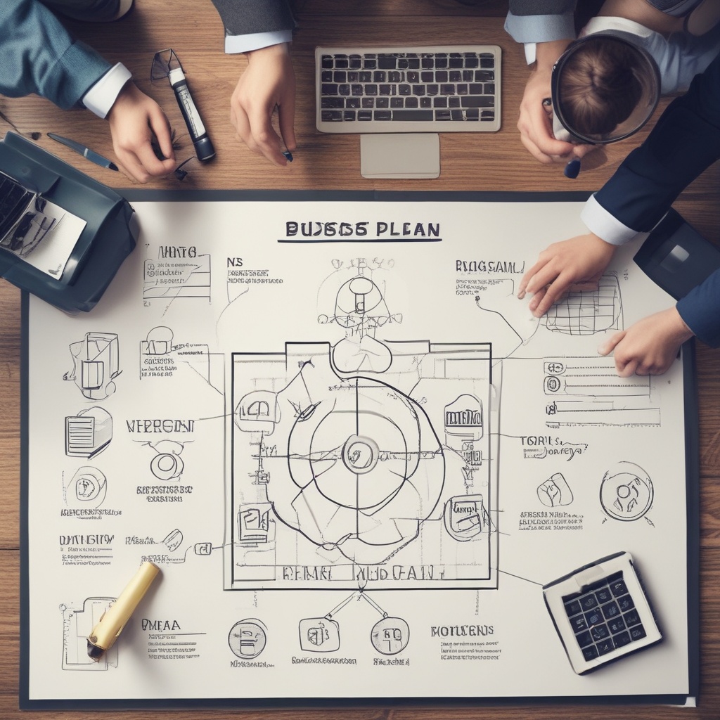 Business Plan visual representation